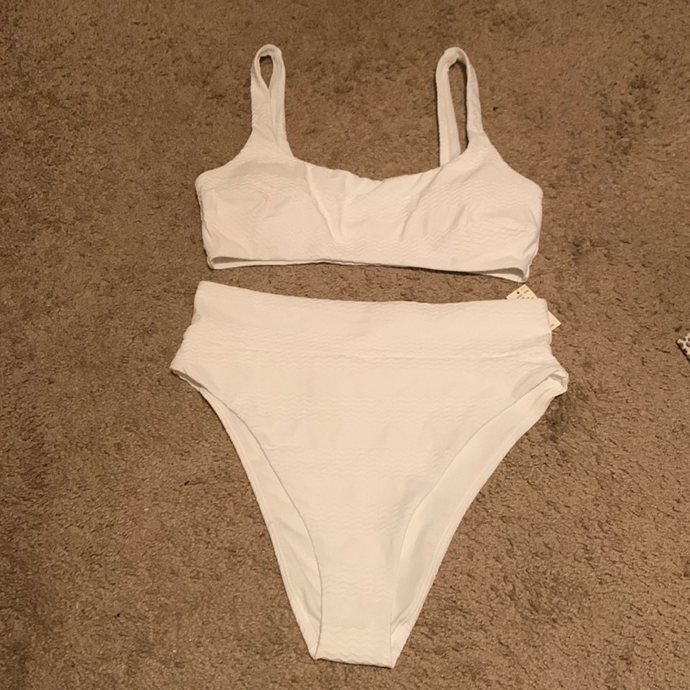 Aerie White Swimsuit